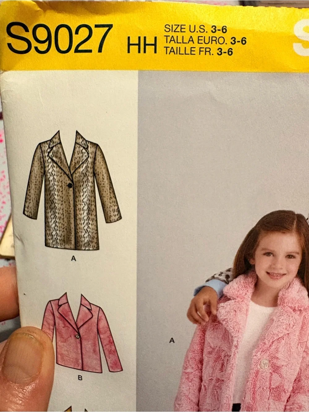 BN UNCUT SIMPLICITY 9027 HH SEWING PATTERNS GIRLS